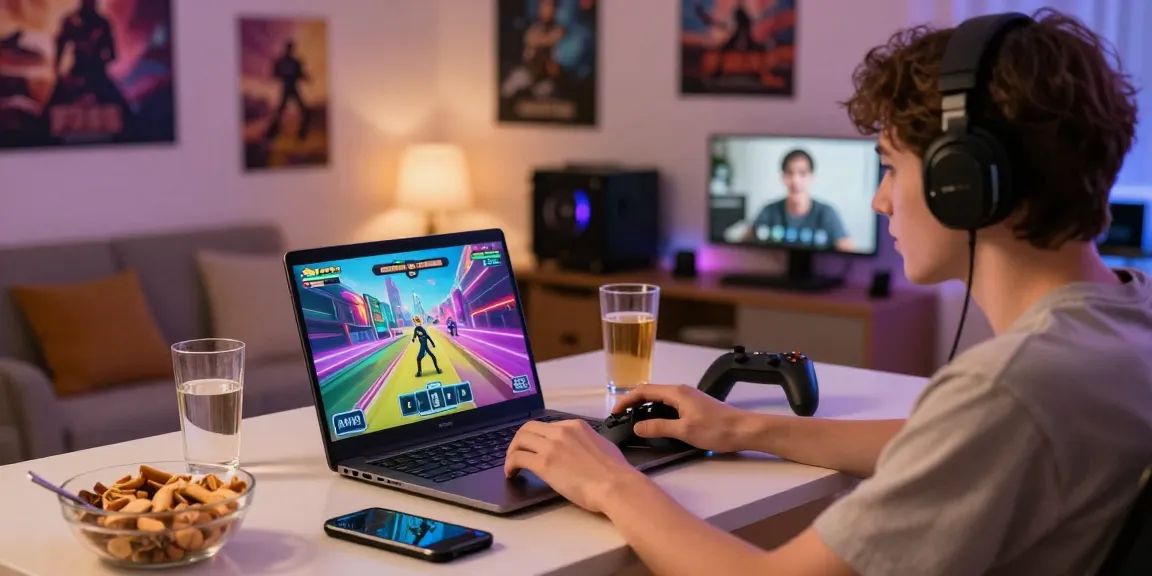 Experience B52 CLUB gaming excitement at https://b52club.radio.fm/ with immersive visuals and cozy gaming setup.