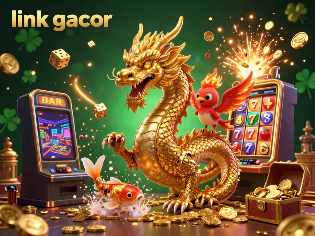 Celebrate with link gacor and experience the thrilling explosion of jackpot excitement in this vibrant casino scene.