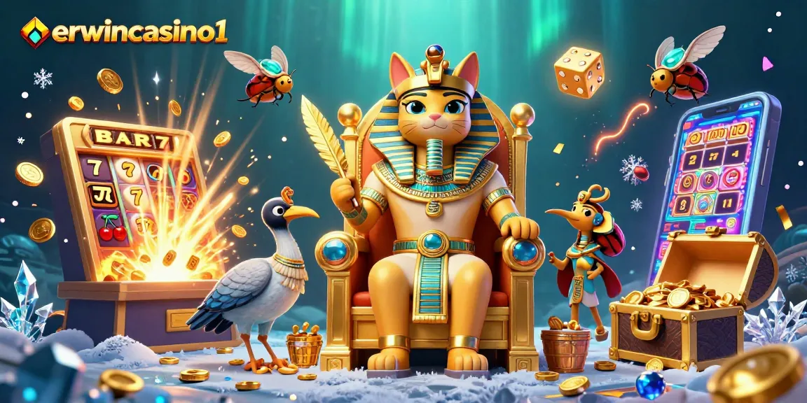 Erwincasino1 bietet ein spannendes Spielerlebnis mit klassischen Slots und Jackpots in einem lebendigen Casino-Umfeld.